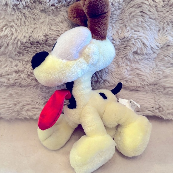 Plush Odie Dog Garfield Toy with Red Tongue - Picture 2 of 6